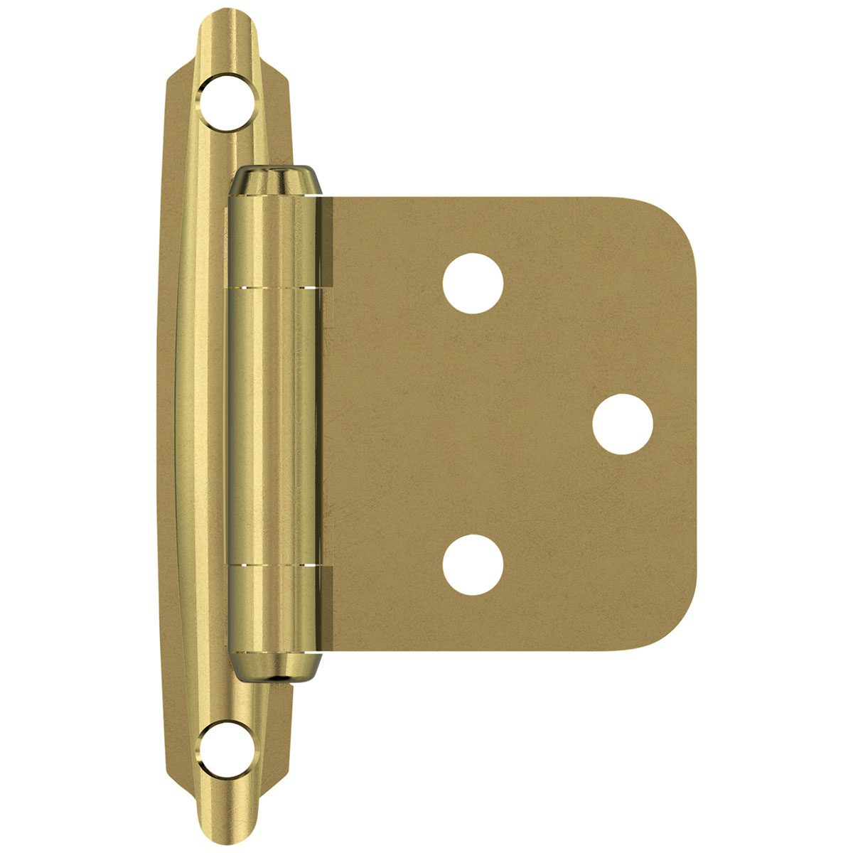 Amerock Variable Overlay Face Frame Mount Self Closing Cabinet Hinge - PAIR (Satin Nickel) Questions & Answers
