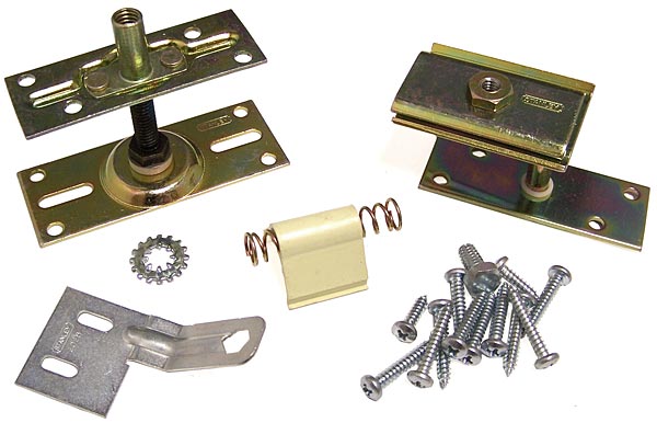 CLOSEOUT SPECIAL! - Stanley 40-5302 Bi-Fold Top/Bottom Pivot Set (125lb.) Questions & Answers
