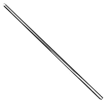 Does this product work on a 33 1/2 tall cabinet already got bottom and top plastic pieces to hold pole in.