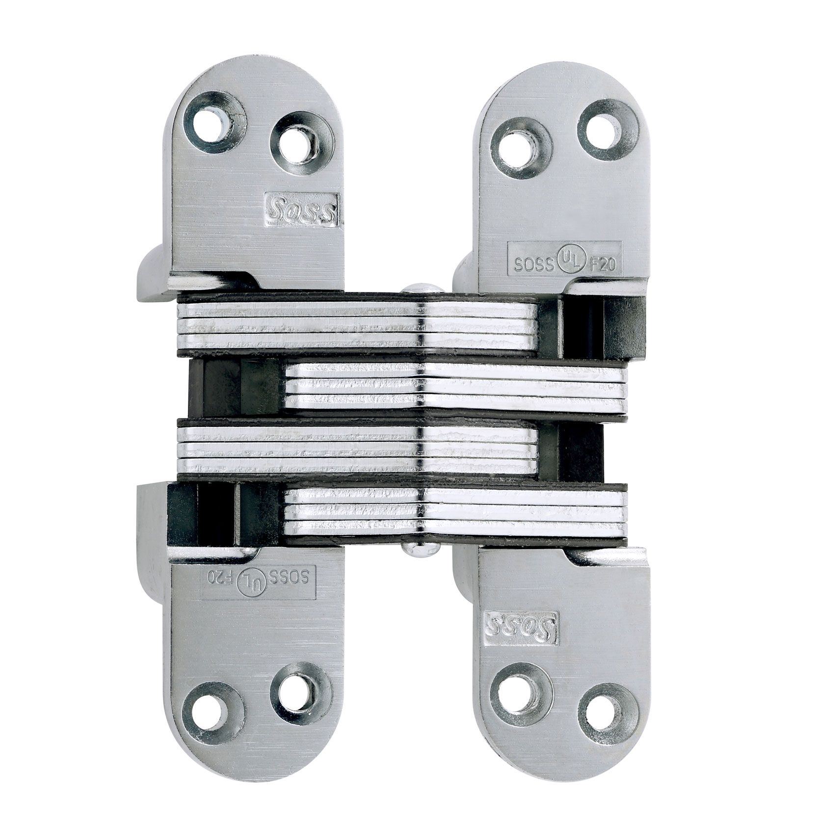 SOSS 4-5/8" (117mm)H Invisible Hinge, Heavy-Duty (for 1-3/4" - 2" Thick, Full Size Doors) - EACH Questions & Answers