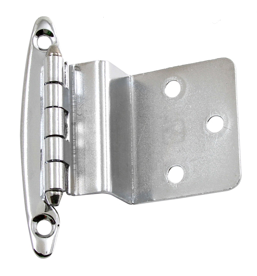 5/8in. Offset Face Frame Mount Non-Self Closing Cabinet Hinge - PAIR (Polished Chrome) Questions & Answers