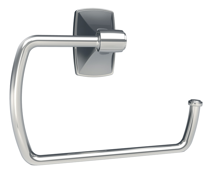 CLOSEOUT SPECIAL! - Amerock Clarendon Towel Ring (Polished Chrome) Questions & Answers