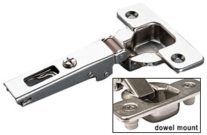 Salice 110° Hinge - EACH (Full Overlay, Self Closing, Doweled) Questions & Answers