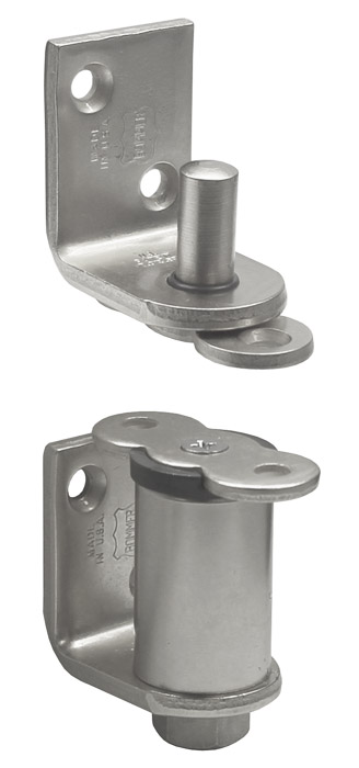 Bommer Double Acting Gravity Pivot Set with Hold Open Feature - For Louver Doors - (Zinc) Questions & Answers