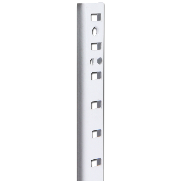 Knape and Vogt 96" (2438mm) Shelf Standard - Each (White) Questions & Answers