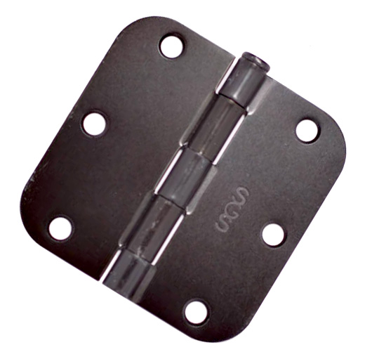 Do you have hinges with ball finials. residential exterior 4 and 4 1/2" bronze finish?