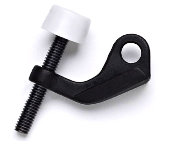 DoorSaver Hinge Pin Door Stop (Flat Black) Questions & Answers
