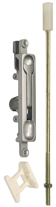 Don-Jo Aluminum Door Flush Bolts - 1/8in. Offset (Silver Coated) Questions & Answers