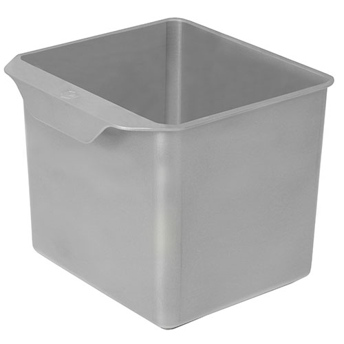 Salice Vibo 5.3 Qt. Waste Container Further Bin - (Silver/Gray) Questions & Answers