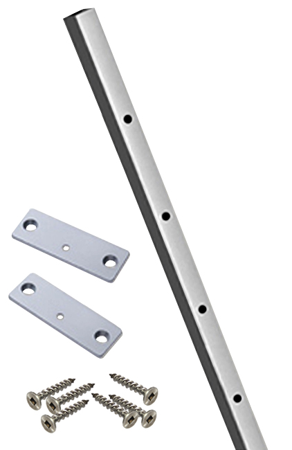 What are the base plate dimensions for the feeney intermediate picket? Thanks in advance