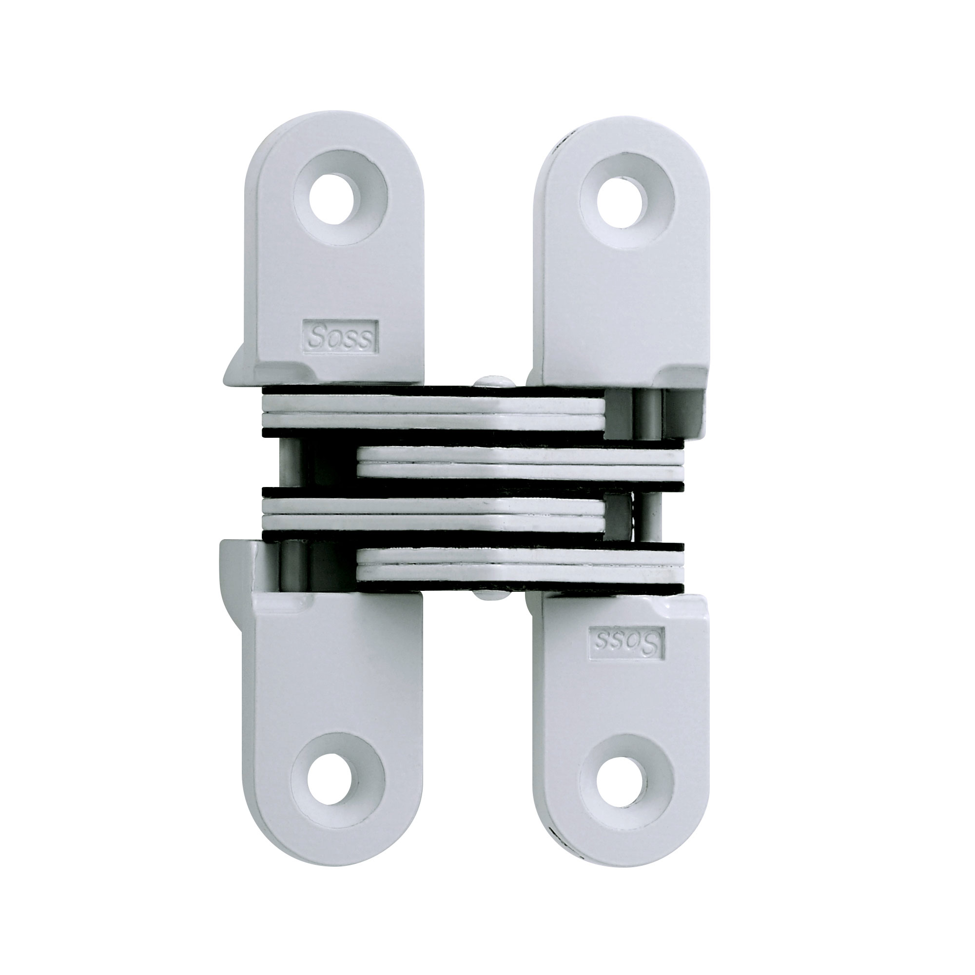 SOSS 2-3/4" (70mm)H Medium Duty Invisible Hinge - EACH (White) Questions & Answers
