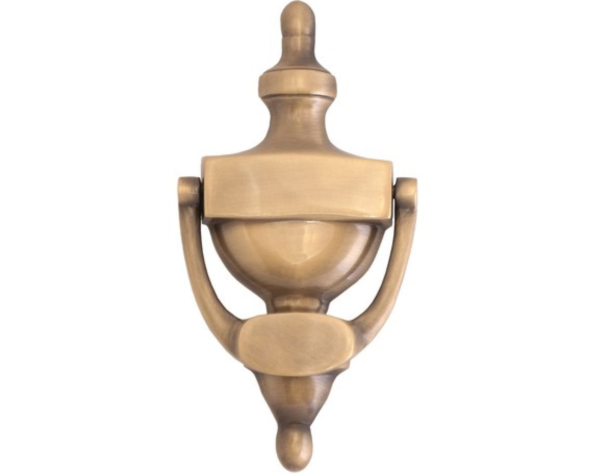 Brass Accents 8" (203mm) Large Traditional Door Knocker Questions & Answers