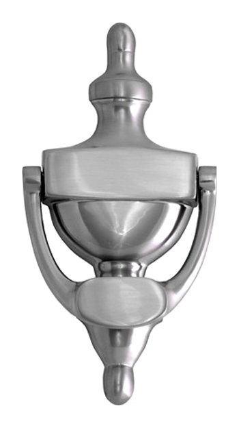 Brass Accents 8" (203mm) Traditional Door Knocker - Satin Nickel Questions & Answers