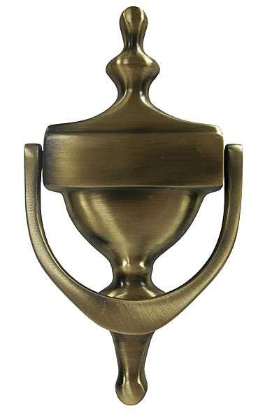 Deltana 6-1/4" (159mm) Center-to-Center Victorian Door Knocker (Antique Brass) Questions & Answers