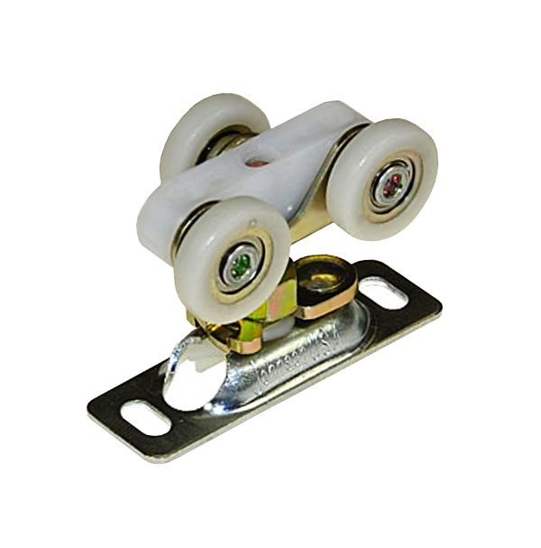 Johnson 111 Series Ball-Bearing Door Hanger with 3/4" Wheel and Plate - EACH (150lb.) Questions & Answers