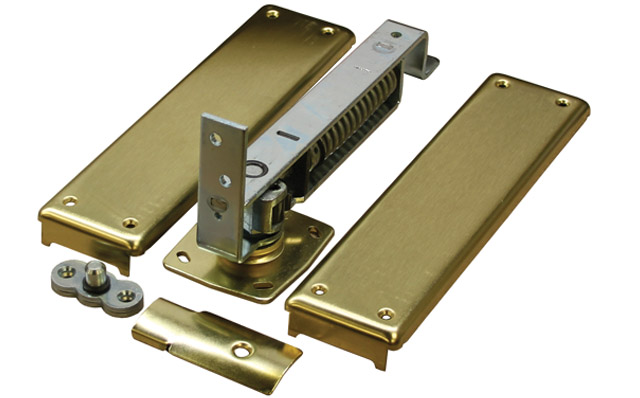 BOM-7811-632 Bommer Double Acting Horizontal Spring Pivot - Set (Bright Brass). Do you have one to use with a door