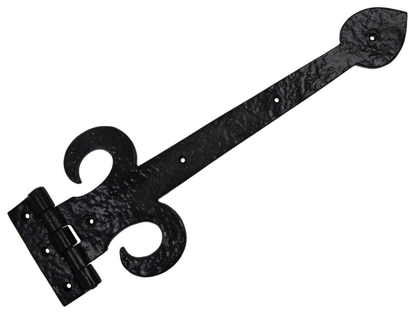 How wide is the Fleur de Lis on this hinge, ABB-551-400-3?