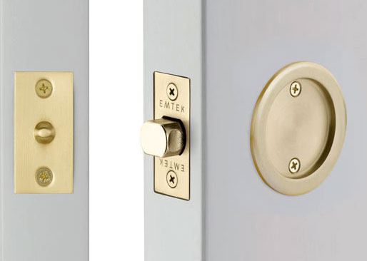 Emtek Round Tubular Pocket Door Passage Pull - EACH Questions & Answers