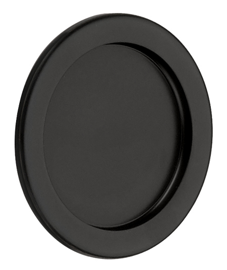 Emtek Round Tubular Pocket Door Passage Pull - (Flat Black) Questions & Answers