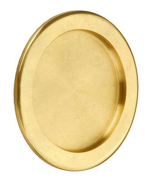 Emtek Round Tubular Pocket Door Passage Pull - (Polished Brass) Questions & Answers