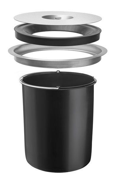 Rev-A-Shelf 11 Liter Counter Mount Waste Container w/ Stainless Steel Lid Questions & Answers