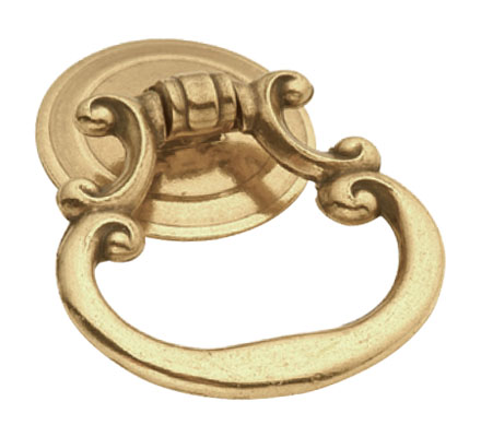 Hickory Hardware Manor House 1-7/8" (48mm) Cabinet Ring Pull (Lancaster Hand Polished) Questions & Answers
