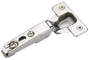 CLOSEOUT SPECIAL! - Grass 125° Nexis (Mepla CS29/00) 00 Crank Hinge - EACH (Full Overlay, Self-Closing, Screw-On) Questions & Answers