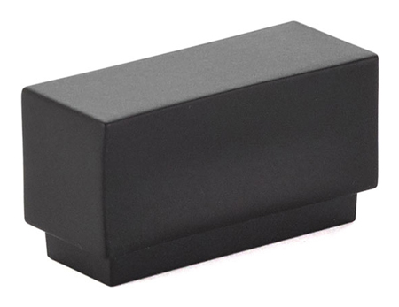 Emtek Urban Modern 1" (25mm) Center-to-Center Cinder Cabinet Knob (Flat Black) Questions & Answers