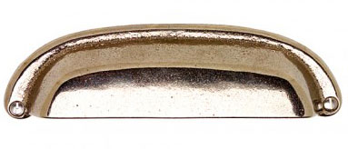 Rocky Mountain 6" (152mm) Cabinet Cup/Bin Pull - (White Bronze Light) Questions & Answers
