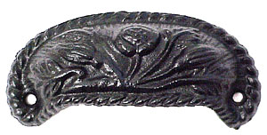 B & M Hardware Cast Iron 3-1/4" (83mm) Center-to-Center Cabinet Pull (Black) Questions & Answers