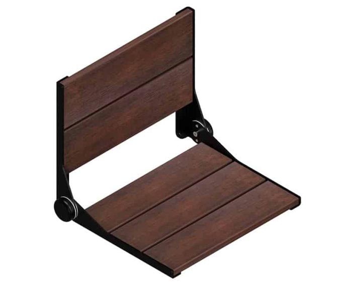Invisia Serena 18" (457mm) Shower Seat - (Medium Stained Bamboo/Powder Coat Grey) Questions & Answers
