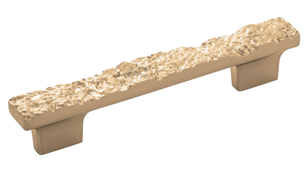 Belwith-Keeler Sandrine 3-3/4" (96mm) Center-to-Center & 5-1/16" (129mm) Center-to-Center Cabinet Pull (Champagne Bronze) Questions & Answers
