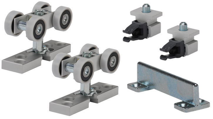 Top Line Grant HD Series Ball-Bearing Carrier Set - (325lb.) Questions & Answers