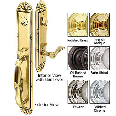 Emtek Imperial Door Entry Set (Double Cylinder - Providence Knob - French Antique - 2-3/8in. Backset) Questions & Answers