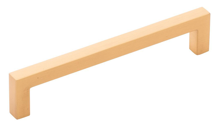Hickory Hardware Skylight 6-5/16" (160mm) Center-to-Center Cabinet Pull (Brushed Golden Brass) Questions & Answers