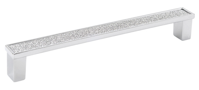 TopEx 5" (128mm) Center-to-Center Swarovski Crystal Cabinet Pull (Polished Chrome) Questions & Answers