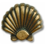 Buck Snort Lodge 1-3/4" (44mm) Seashell Cabinet Knob (Nickel) Questions & Answers