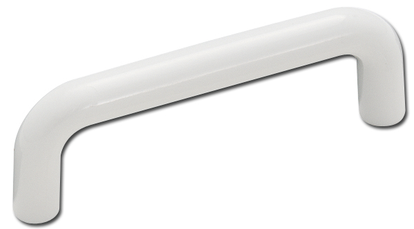 Is the Amerock Classics Cabinet Pull a vibrant shade of white?