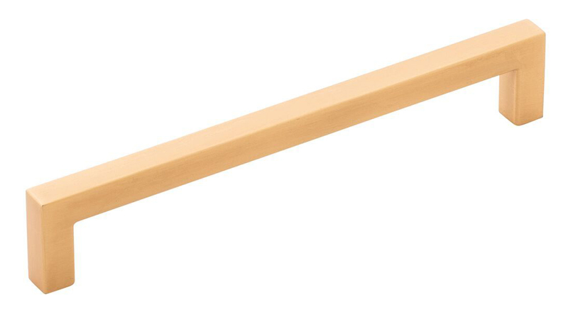 Hickory Hardware Skylight 5" (128mm) Center-to-Center Cabinet Pull (Brushed Golden Brass) Questions & Answers