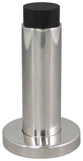 Unison INOX 3-3/16" (81mm) Wall Mount Door Stop w/rosette - EACH (Polished Stainless Steel) Questions & Answers