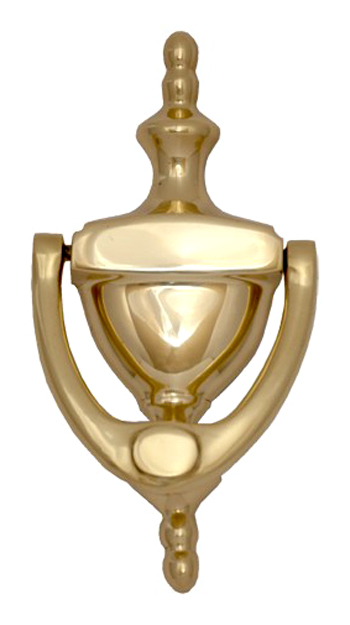 Brass Accents 6" (152mm) Traditional Door Knocker - Polished Brass Questions & Answers