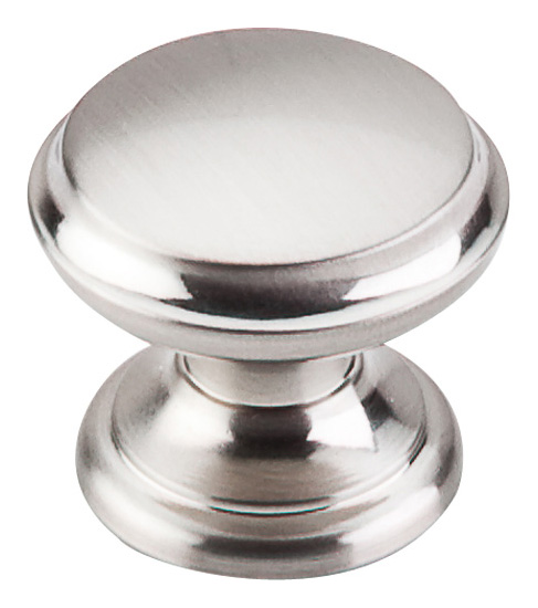 Please confirm the entire knob surface is brushed nickel.  The image indicates some polished exists.