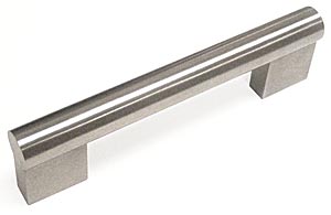 Is the mounting block as well as the rod made of stainless in the drawer pull:  EPC-AS54-192-SS?