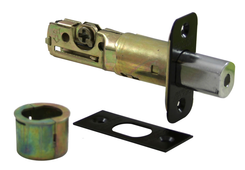 Dexter Deadbolt Latch, Adjustable Backset Triple-Option Mortise and Drive-In - EACH (Aged Bronze/Black) Questions & Answers