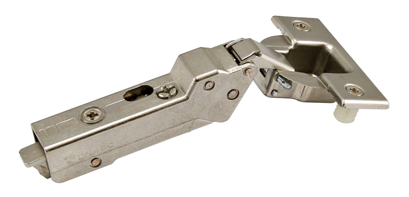 CLOSEOUT SPECIAL! - Grass 120° Tiomos 9.5 Crank Hinge - EACH (Half Overlay, Self-Closing, Dowelled) Questions & Answers