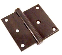 Deltana Solid Brass 3" (76mm) x 3-1/2" (89mm) Half Surface Hinge - Square Corner - EACH (Oil Rubbed Bronze) Questions & Answers