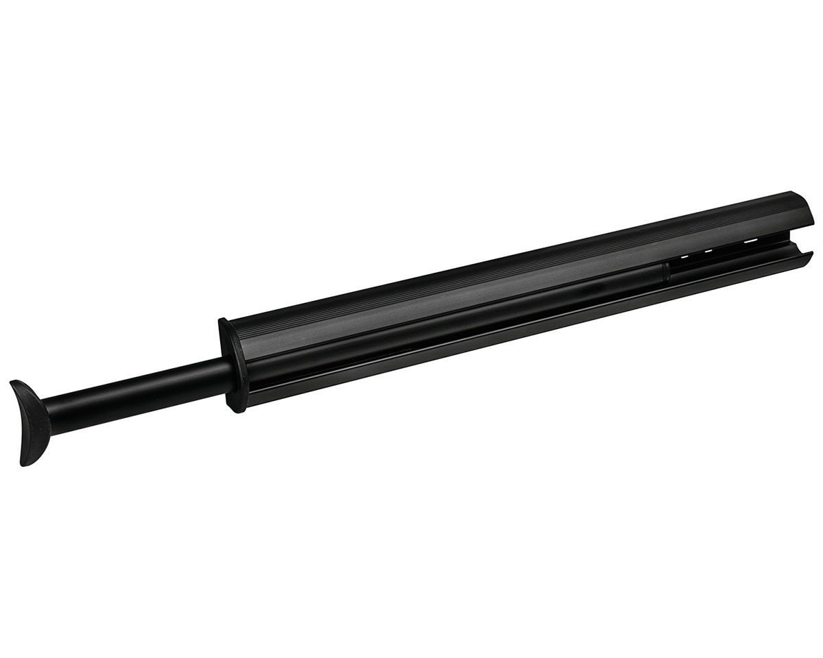Hafele Synergy Elite 14-1/4" (362mm) Closet Valet Rod with Black Accents (Black) Questions & Answers