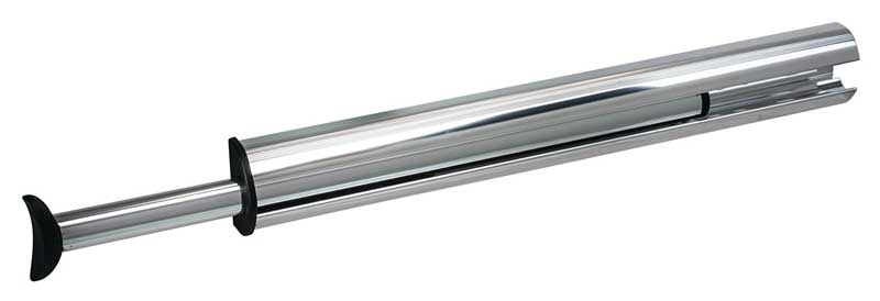 Hafele Synergy Elite 14-1/4" (362mm) Closet Valet Rod with Black Accents (Polished Chrome) Questions & Answers