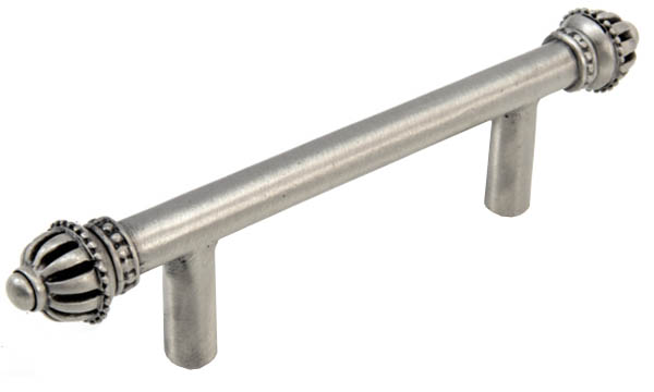 Carpe Diem Cricket Cage 3" (76mm) Center-to-Center Cabinet Pull - (Cobblestone) Questions & Answers