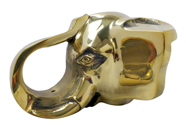 Elephant Head Bracket for 2" Diameter Tubing (Unlacquered Polished Brass) Questions & Answers